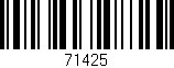 Código de barras (EAN, GTIN, SKU, ISBN): '71425'