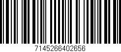 Código de barras (EAN, GTIN, SKU, ISBN): '7145266402656'