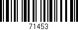 Código de barras (EAN, GTIN, SKU, ISBN): '71453'