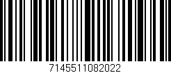 Código de barras (EAN, GTIN, SKU, ISBN): '7145511082022'