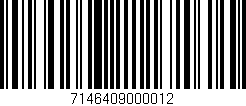 Código de barras (EAN, GTIN, SKU, ISBN): '7146409000012'