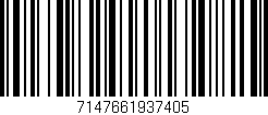 Código de barras (EAN, GTIN, SKU, ISBN): '7147661937405'