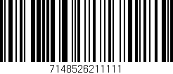 Código de barras (EAN, GTIN, SKU, ISBN): '7148526211111'