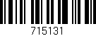 Código de barras (EAN, GTIN, SKU, ISBN): '715131'