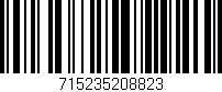 Código de barras (EAN, GTIN, SKU, ISBN): '715235208823'