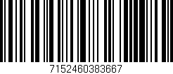 Código de barras (EAN, GTIN, SKU, ISBN): '7152460383667'