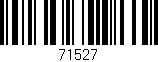 Código de barras (EAN, GTIN, SKU, ISBN): '71527'