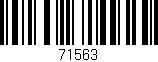Código de barras (EAN, GTIN, SKU, ISBN): '71563'