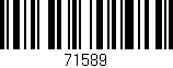 Código de barras (EAN, GTIN, SKU, ISBN): '71589'