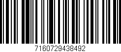 Código de barras (EAN, GTIN, SKU, ISBN): '7160729438492'