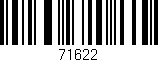 Código de barras (EAN, GTIN, SKU, ISBN): '71622'