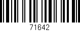 Código de barras (EAN, GTIN, SKU, ISBN): '71642'