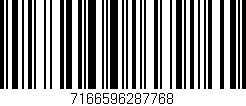 Código de barras (EAN, GTIN, SKU, ISBN): '7166596287768'