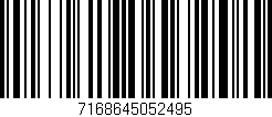 Código de barras (EAN, GTIN, SKU, ISBN): '7168645052495'