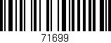 Código de barras (EAN, GTIN, SKU, ISBN): '71699'