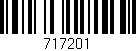 Código de barras (EAN, GTIN, SKU, ISBN): '717201'
