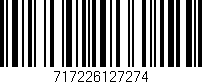 Código de barras (EAN, GTIN, SKU, ISBN): '717226127274'