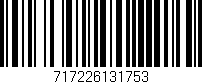 Código de barras (EAN, GTIN, SKU, ISBN): '717226131753'