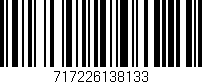 Código de barras (EAN, GTIN, SKU, ISBN): '717226138133'