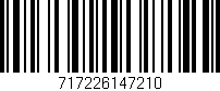 Código de barras (EAN, GTIN, SKU, ISBN): '717226147210'