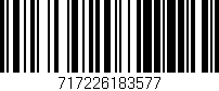 Código de barras (EAN, GTIN, SKU, ISBN): '717226183577'