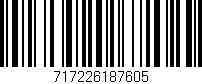 Código de barras (EAN, GTIN, SKU, ISBN): '717226187605'