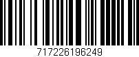 Código de barras (EAN, GTIN, SKU, ISBN): '717226196249'