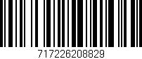 Código de barras (EAN, GTIN, SKU, ISBN): '717226208829'