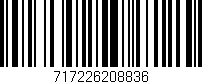 Código de barras (EAN, GTIN, SKU, ISBN): '717226208836'
