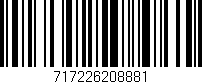 Código de barras (EAN, GTIN, SKU, ISBN): '717226208881'