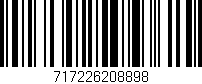 Código de barras (EAN, GTIN, SKU, ISBN): '717226208898'