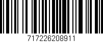 Código de barras (EAN, GTIN, SKU, ISBN): '717226208911'