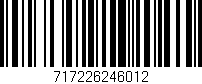Código de barras (EAN, GTIN, SKU, ISBN): '717226246012'