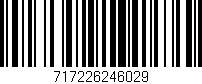 Código de barras (EAN, GTIN, SKU, ISBN): '717226246029'