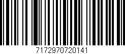 Código de barras (EAN, GTIN, SKU, ISBN): '7172970720141'