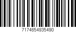 Código de barras (EAN, GTIN, SKU, ISBN): '7174654935490'