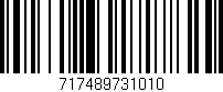 Código de barras (EAN, GTIN, SKU, ISBN): '717489731010'
