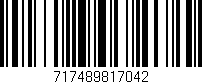 Código de barras (EAN, GTIN, SKU, ISBN): '717489817042'