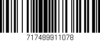 Código de barras (EAN, GTIN, SKU, ISBN): '717489911078'