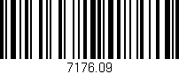 Código de barras (EAN, GTIN, SKU, ISBN): '7176.09'