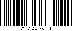 Código de barras (EAN, GTIN, SKU, ISBN): '7177844065090'