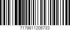 Código de barras (EAN, GTIN, SKU, ISBN): '7179911206733'