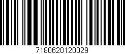 Código de barras (EAN, GTIN, SKU, ISBN): '7180620120029'