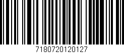 Código de barras (EAN, GTIN, SKU, ISBN): '7180720120127'
