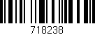 Código de barras (EAN, GTIN, SKU, ISBN): '718238'