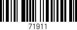 Código de barras (EAN, GTIN, SKU, ISBN): '71911'