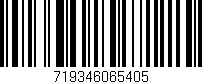 Código de barras (EAN, GTIN, SKU, ISBN): '719346065405'