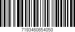 Código de barras (EAN, GTIN, SKU, ISBN): '7193460654050'
