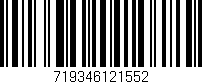 Código de barras (EAN, GTIN, SKU, ISBN): '719346121552'