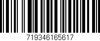 Código de barras (EAN, GTIN, SKU, ISBN): '719346165617'